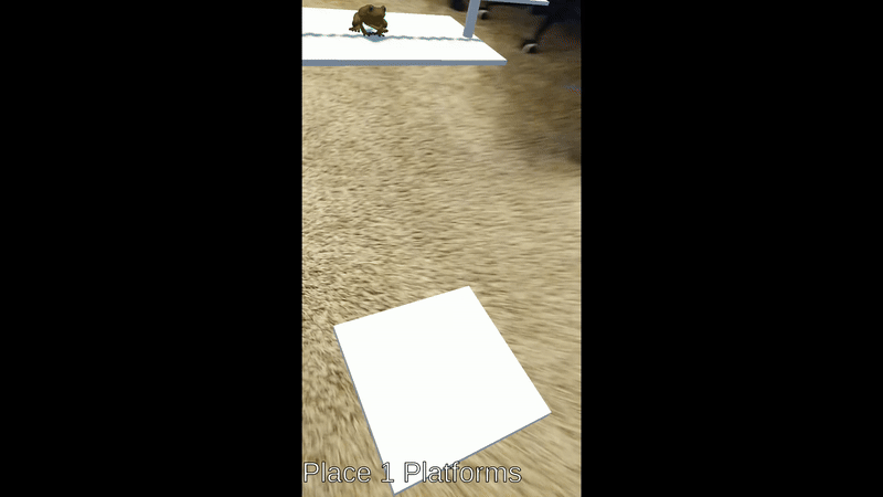 AR Frogger Setup